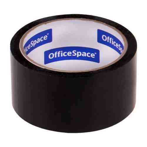 Клейкая лента упаковочная OfficeSpace 48 ммх40 м, 45 мкм, черная (КЛ_18878) арт. 101232644890