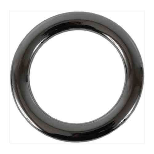 Кольцо литое, 30 мм, черный никель, 20 шт арт. 101718652158
