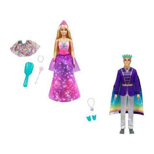 Кукла Barbie Дримтопия 2-в-1 Принц GTF93 арт. 101607193732