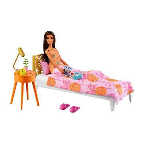 Кукла Barbie с аксессуарами В спальне, GRG86 (GRG86) арт. 850009011