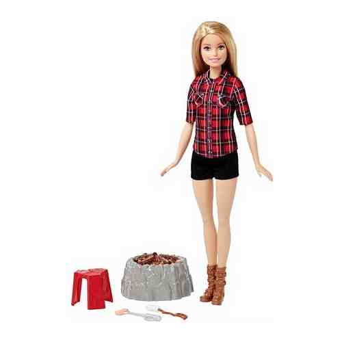 Кукла Barbie у костра FDB43/FDB44 арт. 1806462542