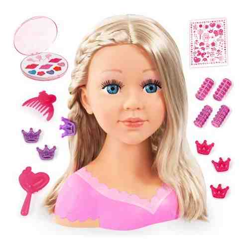 Кукла Модель с косичкой для причесок 27см с косметикой арт. 764669088