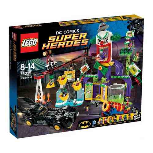 Lego Конструктор LEGO DC Super Heroes 76035 Джокерлэнд арт. 12564812
