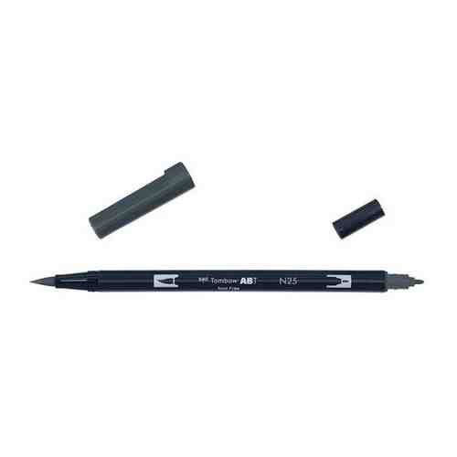 Маркер-кисть Tombow ABT Dual Brush Pen N25 черная сажа ABT-N25 арт. 959169607