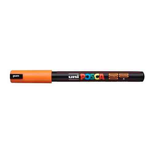 Маркер POSCA PC-1MR, оранжевый, 0.7 мм, игольчатый наконечник Mitsubishi Pencil UNI арт. 1448047889