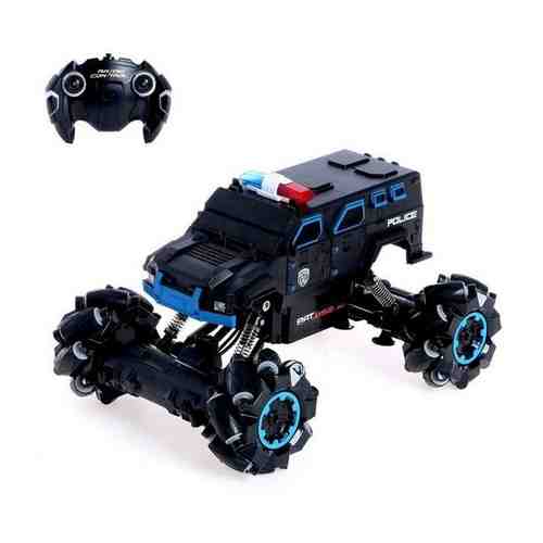 Машина радиоуправляемая «Джип-акробат», 4WD, движение во всех направлениях, аккумулятора, цвет синий арт. 101410417707