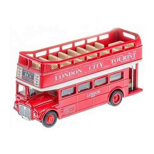 Модель двухэтажного автобуса London Bus открытый Welly (Велли) арт. 101640637933