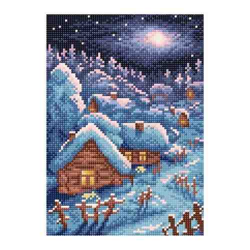 МС-005 Алмазная мозаика 'Зимний пейзаж'19*27см Brilliart арт. 101086622596