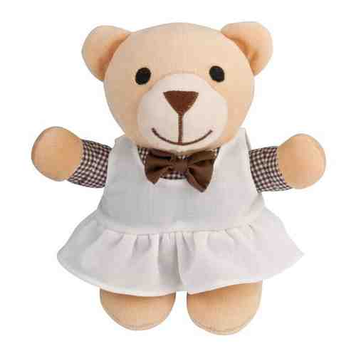 Мягкая игрушка Canpol Babies Мишка-девочка в платье, 28 см арт. 75037325