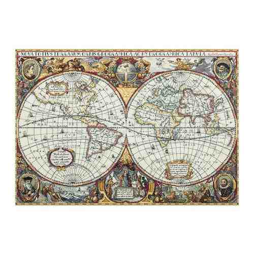 Набор для вышивания крестиком PANNA Золотая серия, Географическая карта мира (PZ-1842) арт. 755271044