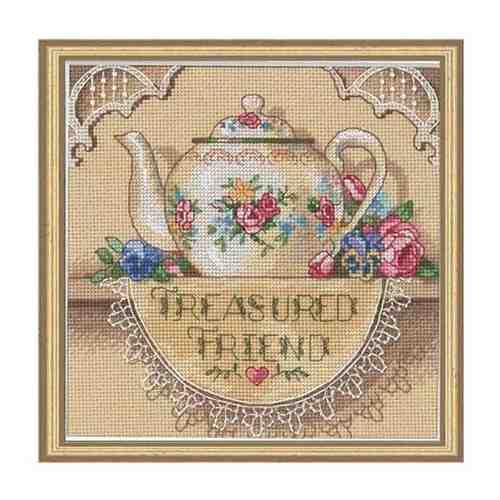 Набор для вышивания крестом Кружевной чайничек DМS-06904, см. арт. 132634461