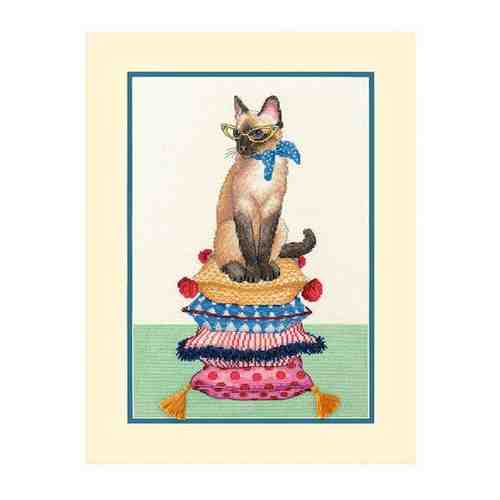 Набор для вышивания «Леди Кошка», 25x36 см, Dimensions арт. 216827039