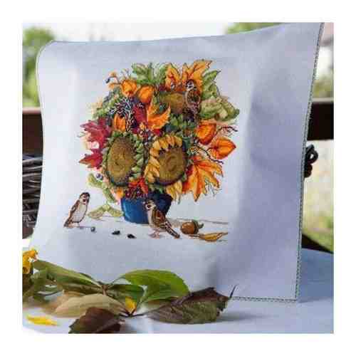 Набор для вышивания Мережка К-80 Sunflowers (Осенний букет с подсолнухами) арт. 101440340274