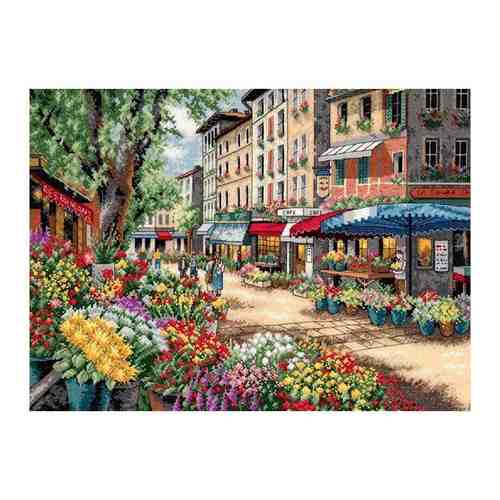 Набор для вышивания «Парижский цветочный рынок», 27x38 см, Dimensions арт. 101301799809