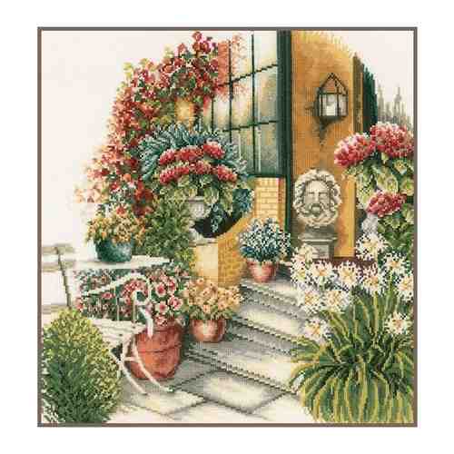 Набор для вышивания Terrace In Autumn Bloom арт. 101127184853