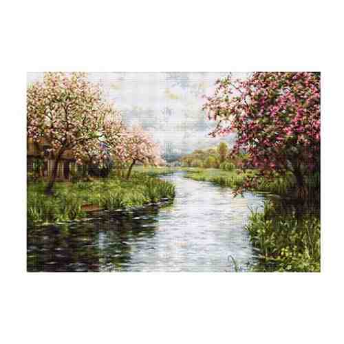Набор для вышивания «Весенний пейзаж», 47x32 см, Luca-S арт. 101312034569