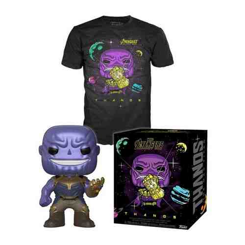Набор (фигурка + футболка) Funko POP & Tee Marvel Infinity War: Thanos арт. 916873015