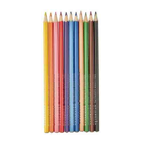 Набор карандашей Набор цветных карандашей Koh-I-Noor Triocolor 3132/12 (12 цветов) арт. 101214226834