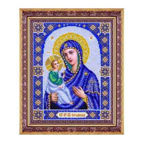 Паутинка Б-1049 Пресвятая Богородица Иерусалимская Вышивка бисером 20 x 25 см Набор для вышивания арт. 101406042178