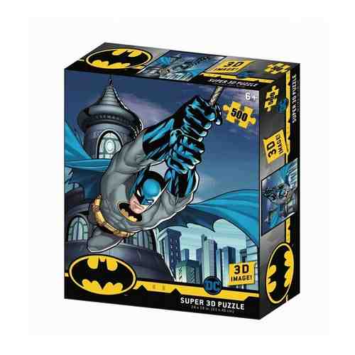 Пазл Super 3D «Полет Бэтмена», 500 детал., (32521) арт. 101268373657