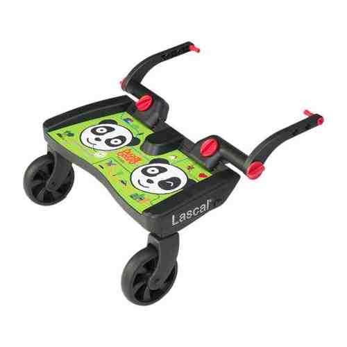 Подножка для второго ребенка Lascal Buggy Board Maxi, Panda City Green арт. 101373954837