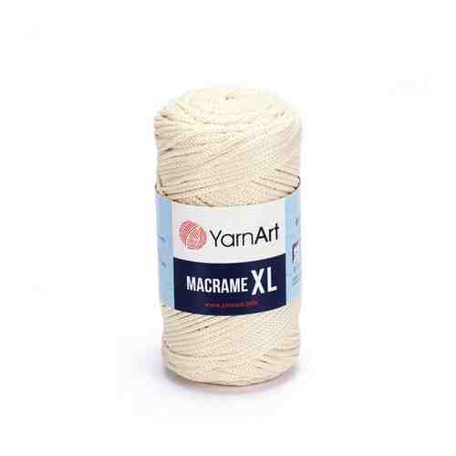 Пряжа для вязания YarnArt 'Macrame XL' 250 г, 130 м (100% полиэстер), (157 шоколадный), 4 мотка арт. 101571686354