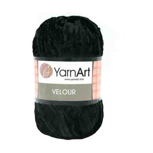 Пряжа для вязания YarnArt 'Velour' 100г 170м (100% микрополиэстер) (852 шоколад), 5 мотков арт. 101167277086