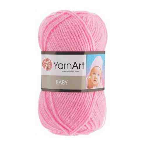 Пряжа YarnArt Baby Цвет. 10119, розовый, 10 мот., Акрил - 100% арт. 101649460575