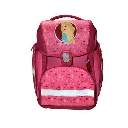 Ранец для школьника розовый с ортопедической спинкой арт. 101569558429