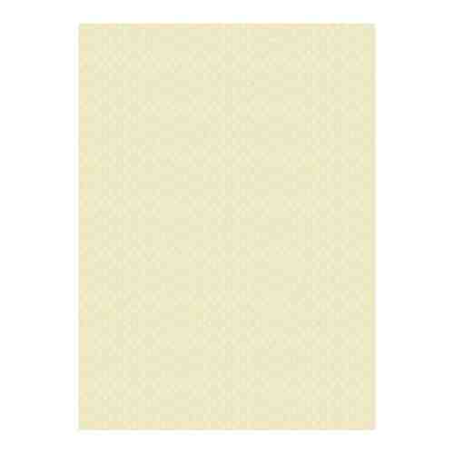 Рисовая бумага для декупажа А4 ультратонкая салфетка 0339 жёлтый фон узор винтаж крафт Milotto арт. 101692891779