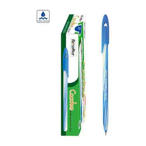 Ручка шариковая 0,6мм FlexOffice Candee, синяя (12шт) арт. 100992004942
