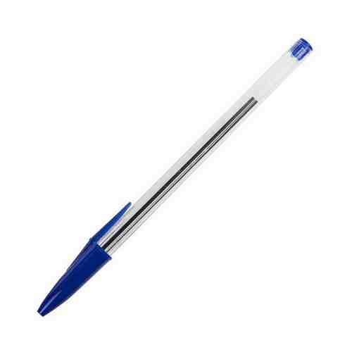 Ручка шариковая STAFF Basic Budget BP-02, письмо 500 м, синяя, длина корпуса 13,5 см, линия письма 0,5 мм, 143758 арт. 101520702085