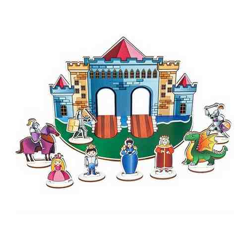 Рыцарский замок, SmileDecor (кукольный театр, П1008) арт. 101359884440