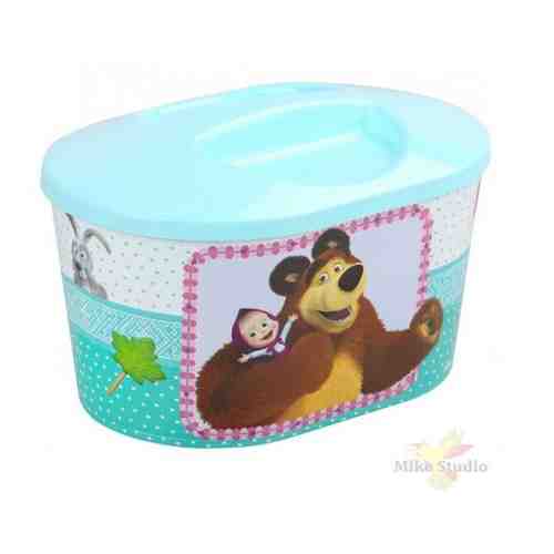 Шкатулка игрушечная Маша и Медведь овальная (цвет ) арт. 101095133511