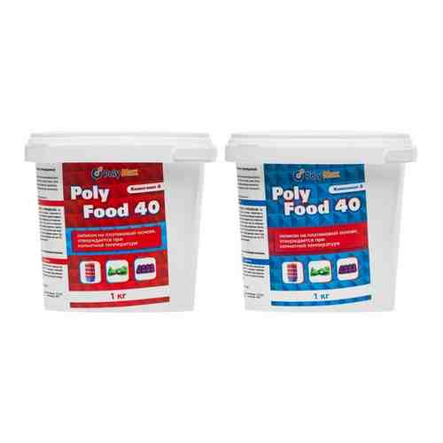Силикон на платиновой основе Poly Food 40 (2 кг) подходит для пищевой продукции арт. 101631891767