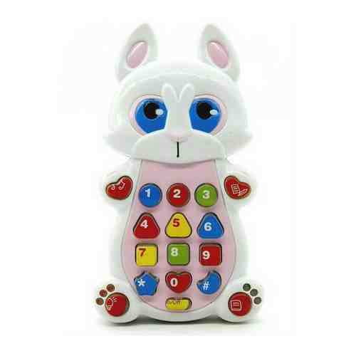 Телефон проектор Лисенок / смартфон / светильник детский, фигуры, счет, цвета арт. 101526495535