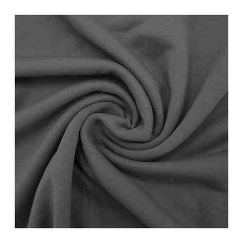 Ткань для шитья, 1 Метр ткани, Трикотаж Футер 3-х нитка диагональный на отрез, Компакт пенье, ширина 180см, длина от 1 метра, цвет серый арт. 101423822453