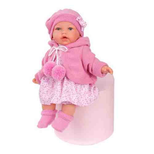 12022 Кукла озвученная Азалия в ярко-розовом, 27 см, говорит/смеётся, мягконабивная арт. 285918761