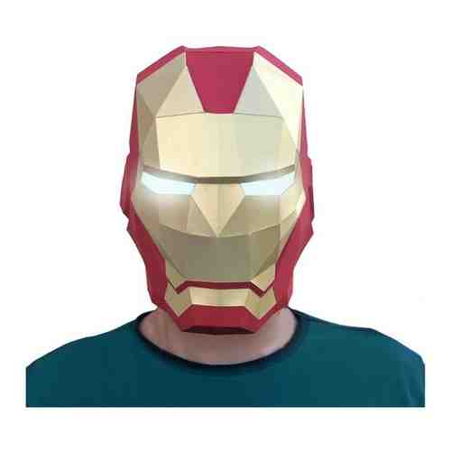 3D-конструктор Paperraz Маска «Железный человек» арт. 101507563248