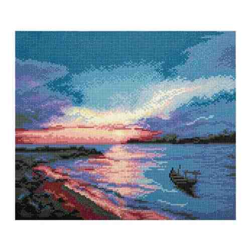 Алмазная мозаика Нежный рассвет, Фрея 30x35 см. арт. 101596036887