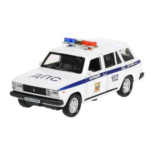 Автомобиль металлический инерционный ВАЗ 2104 жигули полиция ДПС 12 см Цвет Белый арт. 101381609747