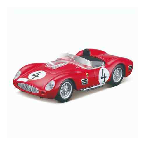 Bburago Коллекционная машинка Феррари 1:43 Ferrari Racing - 250 Testa Rossa 1959, красная арт. 101401174471