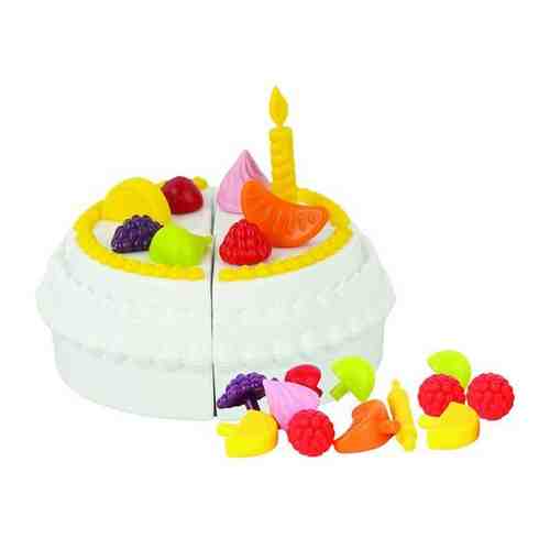 Детский игровой набор торт, на блистере, юный кондитер, набор для детей, 22 предмета арт. 101694110949