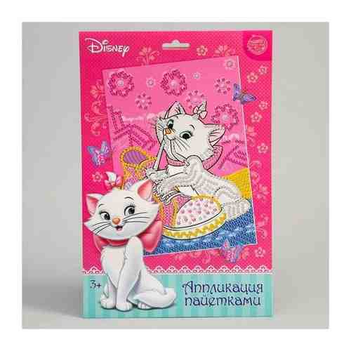 Disney Аппликация пайетками Коты аристократы: Кошечка Мари + 5 цветов пайеток по 7 г арт. 101451630486