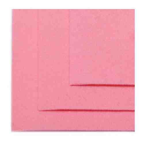 Фетр листовой мягкий IDEAL 1мм 20х30см FLT-S1 уп.10 листов цв.613 св.розовый арт. 101543898997