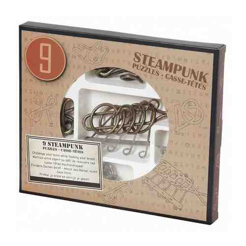 Головоломка Eureka Набор из 9 Стимпанк головоломок коричневый (9 Steampunk Puzzles brown set) арт. 1496481122