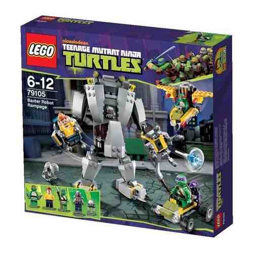 Конструктор Lego 79105 TURTLES Нападение робота Бакстера арт. 10485667