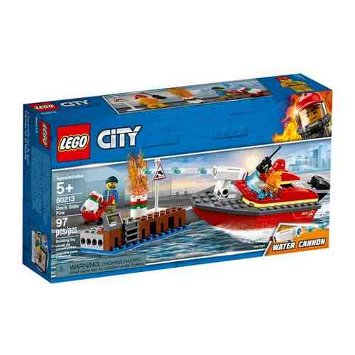 Конструктор LEGO City 60213 Пожар в порту арт. 312952514