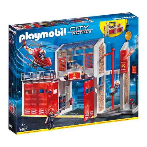 Конструктор Playmobil Playmobil City Action 9462 Пожарная служба: Пожарная станция арт. 359097134