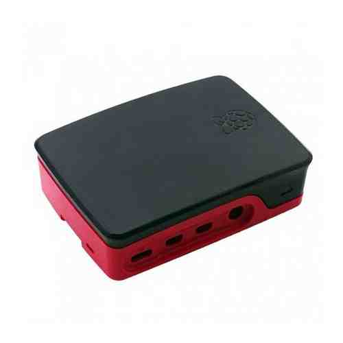 Корпус Qumo RS033 для Raspberry Pi 4 ABS Plastic Black-Red арт. 101392129364